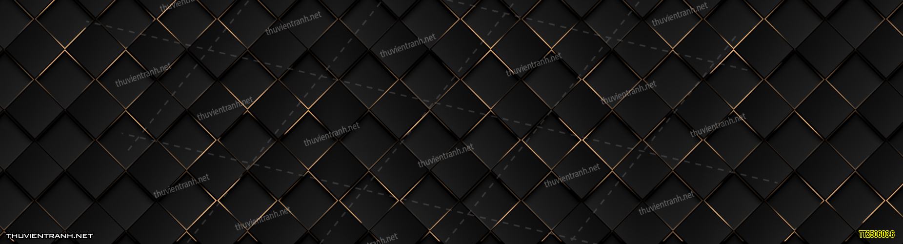 Tranh dán tường 3D trừu tượng- -TT250603-6 - Tranh tường chất lượng cao